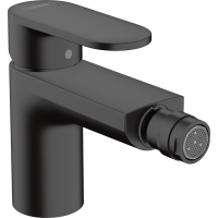 Змішувач Hansgrohe Vernis Blend для біде з донним клапаном pop-up Matt Black (71210670)