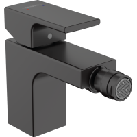 Змішувач Hansgrohe Vernis Shape для біде з донним клапаном pop-up Matt Black (71211670)