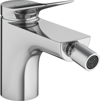 Змішувач Hansgrohe Vivenis для біде з донним клапаном pop-up Chrome (75200000)