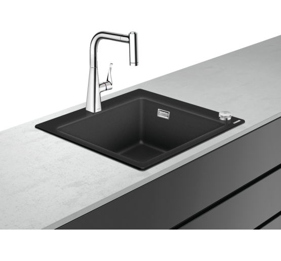 Кухонна мийка Hansgrohe C51-F450-01 Сombi 560x510 зі змішувачем Select Chrome (43212000)