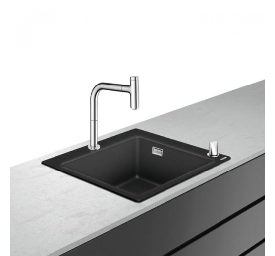 Кухонна мийка Hansgrohe C51-F450-06 Сombi 560x510 Select зі змішувачем Chrome (43217000)