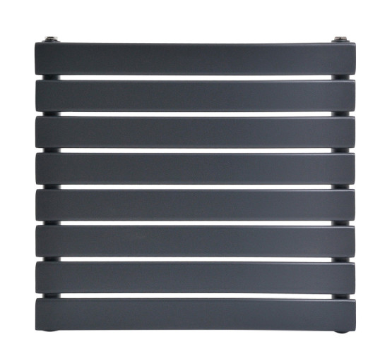 Горизонтальный дизайнерский радиатор отопления Artti Livorno II G 8/544/800 серый матовый