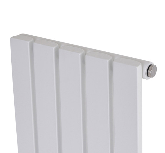 Вертикальний дизайнерський радіатор опалення Artti Terni 5/1800/295 білий матовий