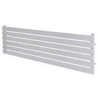 Горизонтальний дизайнерський радіатор опалення Artti Livorno G 6/408/1600 білий матовий