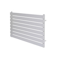 Горизонтальний дизайнерський радіатор опалення Artti Livorno G 8/544/1200 білий матовий