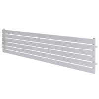 Горизонтальний дизайнерський радіатор опалення Artti Livorno G 6/408/1800 білий матовий