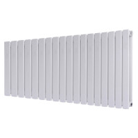 Горизонтальний дизайнерський радіатор опалення Artti Livorno ІІ G 18/500/1224/50 білий матовий