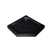 Душовий піддон ASIGNATURA Turia акрил 90*90 чорний 39833007