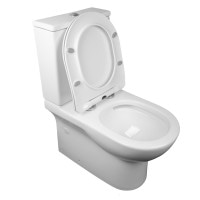 Унітаз-компакт Rimless з сидінням ASIGNATURA Simple Bend 37822505