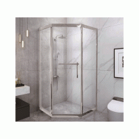 Душова кабіна 100*100 б/п, проф. сатин, скло прозр.(8мм), розд.всередину ASIGNATURA Tinto 49022709