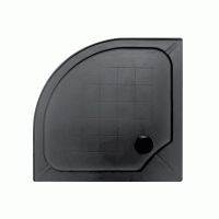 Душовий піддон ASIGNATURA Velvet 90*90 чорний матовий 19837002