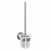 Щітка для унітаза Genwec Creta GW05 48 04 02 нержавіюча сталь, матове скло