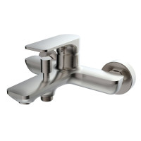 Кран для ванной однозахватный литой IMPRESE BILINA сатин латунь 10225BN