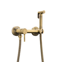 Змішувач для біде настінний Frap F7503-4 бронза