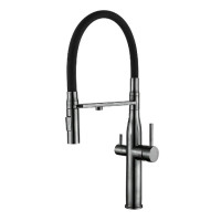 Змішувач для кухні під осмос WEZER LUX4-01-GUNGREY