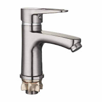 Смеситель для умывальника Wezer PUD1-045-SATIN