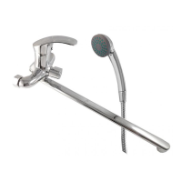 Змішувач для ванни Frap H36 F2236 латунний