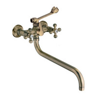 Змішувач для ванни Frap F2619-4 латунний