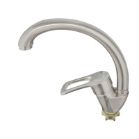 Змішувач для кухні Wezer YUB4-R181-SATIN нержавійка