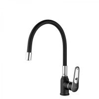 Змішувач для кухні FRAP F4049-6 чорний