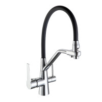 Змішувач для кухні на дві води Frap F4374-1