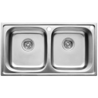 Мийка для кухні Wezer W8060B-08-180S подвійна