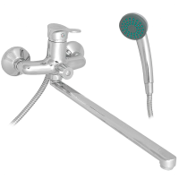 Смеситель для ванны Frap H14 F2214-B с длинным изливом