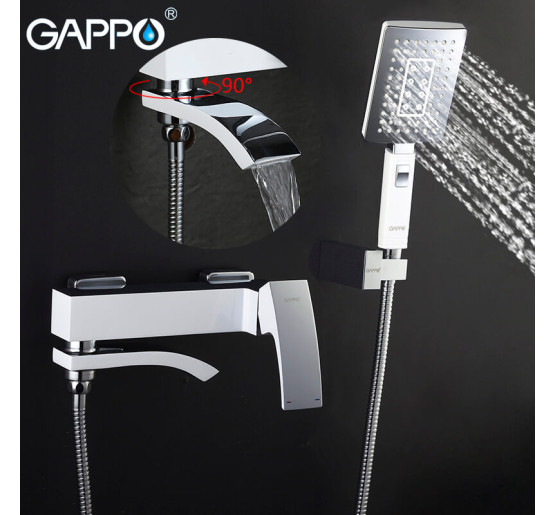 Змішувач для ванни Gappo Jacob G3207-8
