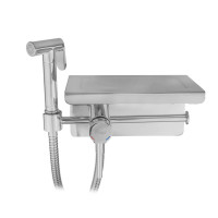 Гігієнічний душ Frap F7516 з полицею і паперотримачем