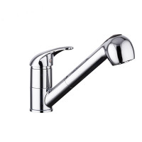 Змішувач для кухні Frap F6003 з висувним виливом