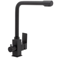 Змішувач для кухні на дві води WEZER PRO4C-02-BLACK