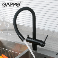Смеситель для кухни на две воды Gappo G4398-36