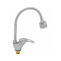 Змішувач для кухні з гнучким зливом Frap F4303