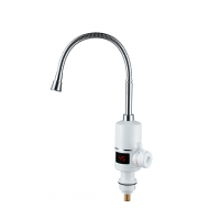 Кран водонагрівач проточний з гнучким гусаком Wezer SDR-F05T