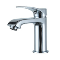 Змішувач для умивальника литий вилив Frap F1075 хром