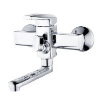 Змішувач у ванну з душем Wezer NOF3 з коротким зливом