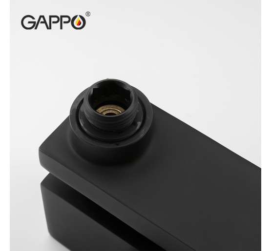 Змішувач для ванни Gappo G3207-6 чорний
