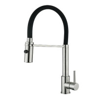 Змішувач для кухні з гнучким виливом WEZER KIT4-01