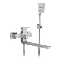 Змішувач для ванни Frap F22802 нержавіюча сталь