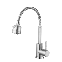 Смеситель для кухни с рефлекторным сливом Wezer EKO4D-01