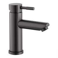 Змішувач для умивальника чорний WEZER EKO1A-01-ВLACK