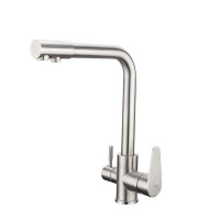 Змішувач для кухні на дві води Frap F4348