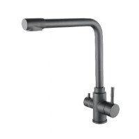 Змішувач для кухні під фільтр WEZER EKO4C-01-GUNGREY