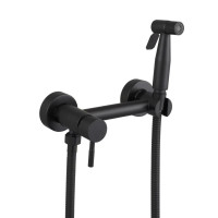 Гигиенический душ для унитаза черный WEZER EKO9A-01-BLACK нержавеющая сталь