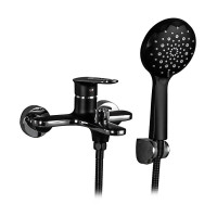 Змішувач для ванни FRAP F3249-6 чорний