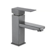 Змішувач для умивальника WEZER PRO1-02-GUNGREY