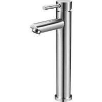 Смеситель для умывальника Wezer EKO11A-01 нержавеющая сталь