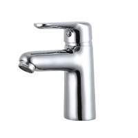 Змішувач для умивальника латунний Frap F1017 хром