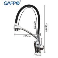 Змішувач для кухні з виходом для питної води GAPPO G4398-11