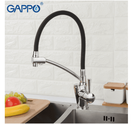 Смеситель для кухни с выходом для питьевой воды GAPPO G4398-11